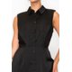 thumbnail image 4 of Vestido Camisero Plisado con Botones, 4 of 5