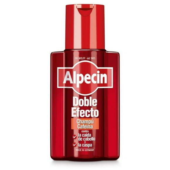 Shampoo Alpecin Doble Efecto Cafeína, 200 ml