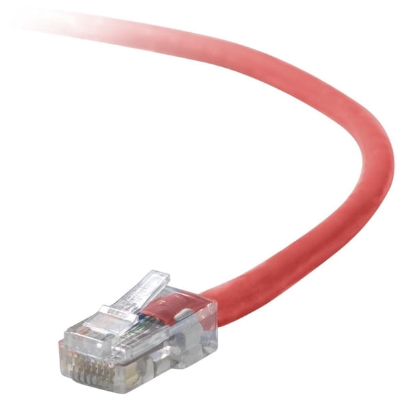 Cable de red Belkin A3L791-03-RED-S Cat 5E de 1 m