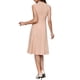thumbnail image 3 of INSPIRE CHIC Vestidos de trabajo para mujeres 2025 Cuello simulado sin mangas Vestido midi en línea S Beige, 3 of 6