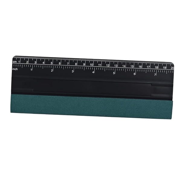 Escobilla de Goma para Vinilo, Herramienta para Tintar Ventanas de Automóviles, Cuchillo Artesanal, Versátil para Rotulación, Aplicadores de Calcomaní negro