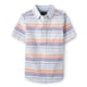 thumbnail image 1 of Camisa The Children's Place a rayas de playa, manga corta, talla mediana, 1 of 2
