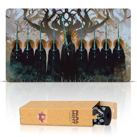 Mtg Playmat Paramint The Nine Black Riders Lotr El Señor De Los Anillos
