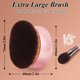 thumbnail image 3 of Brocha de maquillaje GloréBrochas Self Tanner Kabuki 75mm Rose Gold, 3 of 7