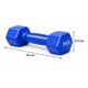 thumbnail image 2 of Mancuerna PWRFitness 5 Kg Neopreno Azul 1 Unidad Para Entrenamiento, 2 of 3
