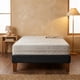 thumbnail image 2 of Cama Europea Zen Best 1.5 Plazas 190 cm Colchon Espuma Con Funda Velvet Negro, 2 of 5