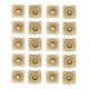 thumbnail image 3 of 10 Juegos De Cierres Magnéticos Para Coser En Bolsas Para Manualidades, Ropa, Bolsos, Bricolaje, 18 Mm, Bronce, 3 of 3