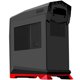 thumbnail image 4 of Gabinete ATX SilverStone Technology, rotación de la placa base a 90 grados con ventana, negro y rojo, 4 of 7