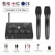 thumbnail image 3 of Sistema mezclador de karaoke Sound Town SWM15-MAX con 2 micrófonos inalámbricos, 3 of 7