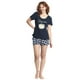 thumbnail image 3 of Pijama Algodón Short, Polera Manga Corta Estampado Margarita, 3 of 3
