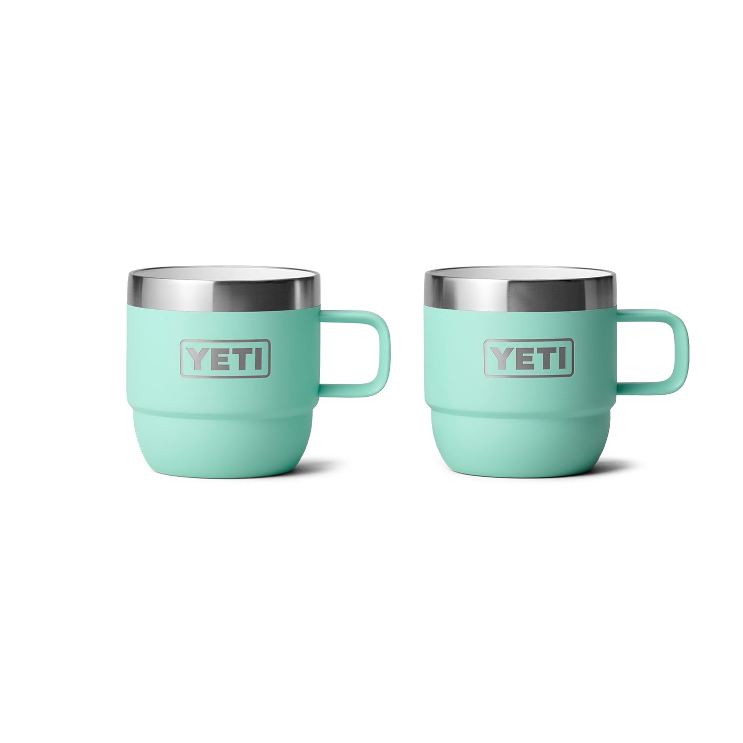 Taza Yeti Rambler De Acero Inoxidable Con Aislamiento Al Vacío, 180 Ml, Paquete De 2 Unidades