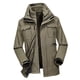 thumbnail image 5 of Chaqueta De Esquí Para Hombre 3 En 1 Con Forro De Lana Impermeable Invierno Caliente 3xl Khaki, 5 of 5