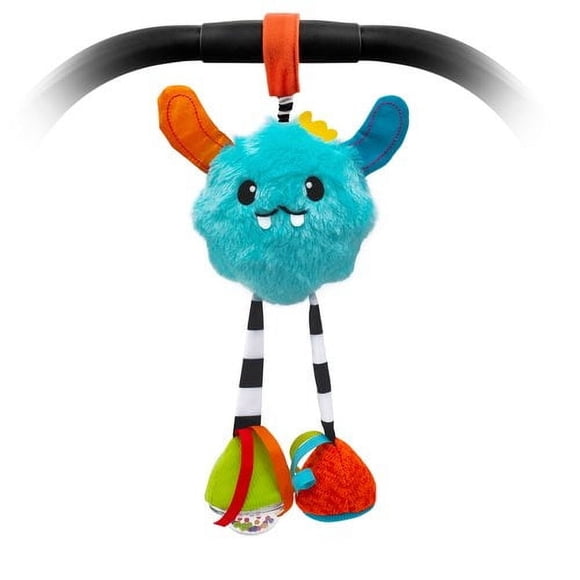 Juguete Colgante Sassy Hug Tug Yeti para Coche y Silla