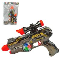 Genérico - Pak De 3 Pistola Metal Engranaje Luz Y Sonido