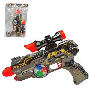 Genérico - Pak De 3 Pistola Metal Engranaje Luz Y Sonido