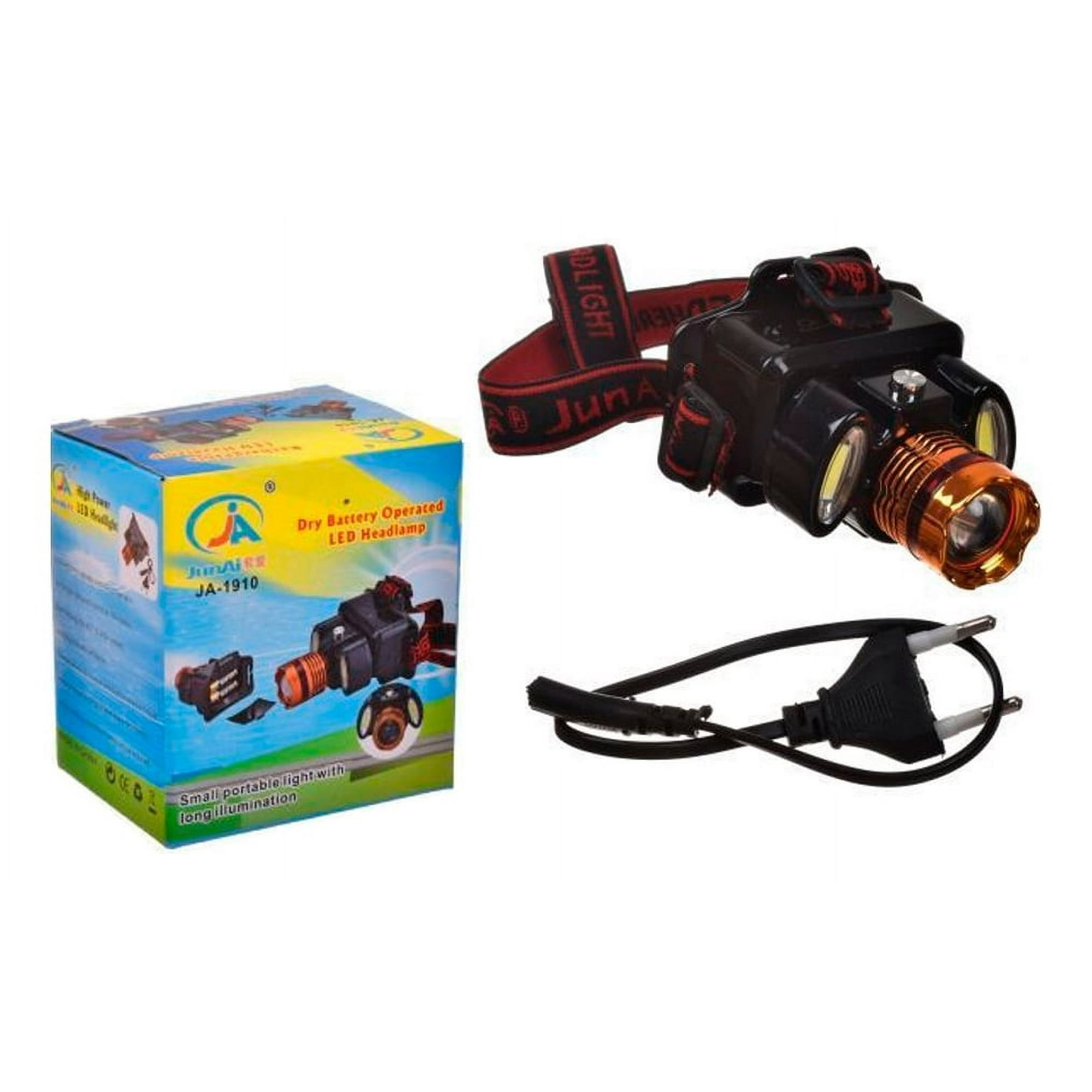 Disparo - Linterna Foco Minero Carga Corriente Frontal Minero