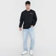 thumbnail image 4 of Polerón Hombre Round Neck Print Negro Corona, 4 of 5