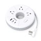 thumbnail image 1 of Cable de extensión Mifaso USB C Power Strip de 5 pies, 3 AC, 3 puertos USB, 1 of 3