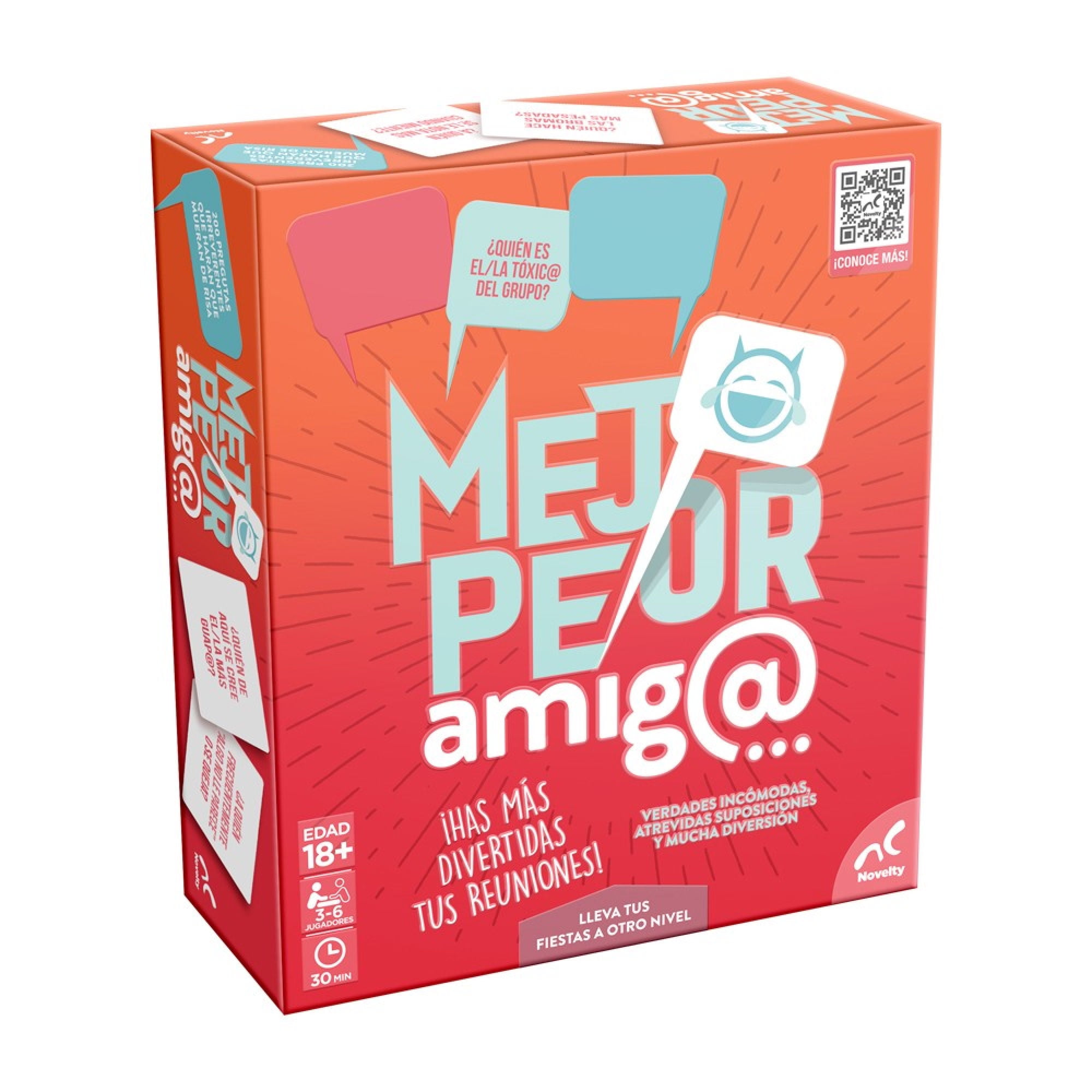 Games - Juego De Mesa Mejor Peor Amigo