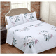 thumbnail image 1 of Juego sabana 1.5 plaza estampado flores color blanco, 1 of 3