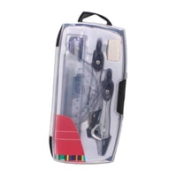Bothyi - Kit De Geometría Matemática, Brújula Transportadora Con Estuche De Almacenamiento Para Profesores De Escuela
