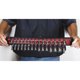 thumbnail image 4 of Organizador de carracas Ernst Manufacturing 48 cm rojo 3/8 pulg., 4 of 9