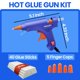 thumbnail image 4 of Pistola de Pegamento Caliente AMAZZEO 40 uds + Tapas de Seguridad, 4 of 7