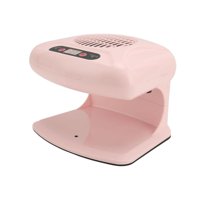 Ioensy - Secador De Uñas De Aire Potente Con Sensor Automático Para Polvo De Inmersión De Uñas Rosa
