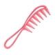 thumbnail image 1 of Peine De Dientes Anchos Mini Para Desenredar Cabello Húmedo O Seco Rizado Mojado Ondulado Cabello Grueso Rojo, 1 of 5