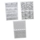 thumbnail image 1 of Hoja De Sellos Con Textura De Arcilla, Diario, Tarjetas Decorativas De Papel Para álbum De Recortes, Sellos Transparentes, 1 of 5