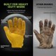 thumbnail image 2 of Guantes de trabajo Schwer PM3401 de cuero ANSI A9, 2 of 3