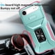thumbnail image 5 of Funda Armada para iPhone 17 Air con Tapa Deslizante y Soporte Magnético Giratorio Verde, 5 of 5