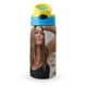 thumbnail image 1 of Abby Botella de Agua con Tapa Pop Top de Un Toque, Acero Inoxidable, a Prueba de Fugas, para Deportes, Botella Infantil azul 12 oz, 1 of 6