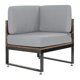 thumbnail image 1 of Esquinero Arrayan Nogal-Gris Perla, 1 of 2