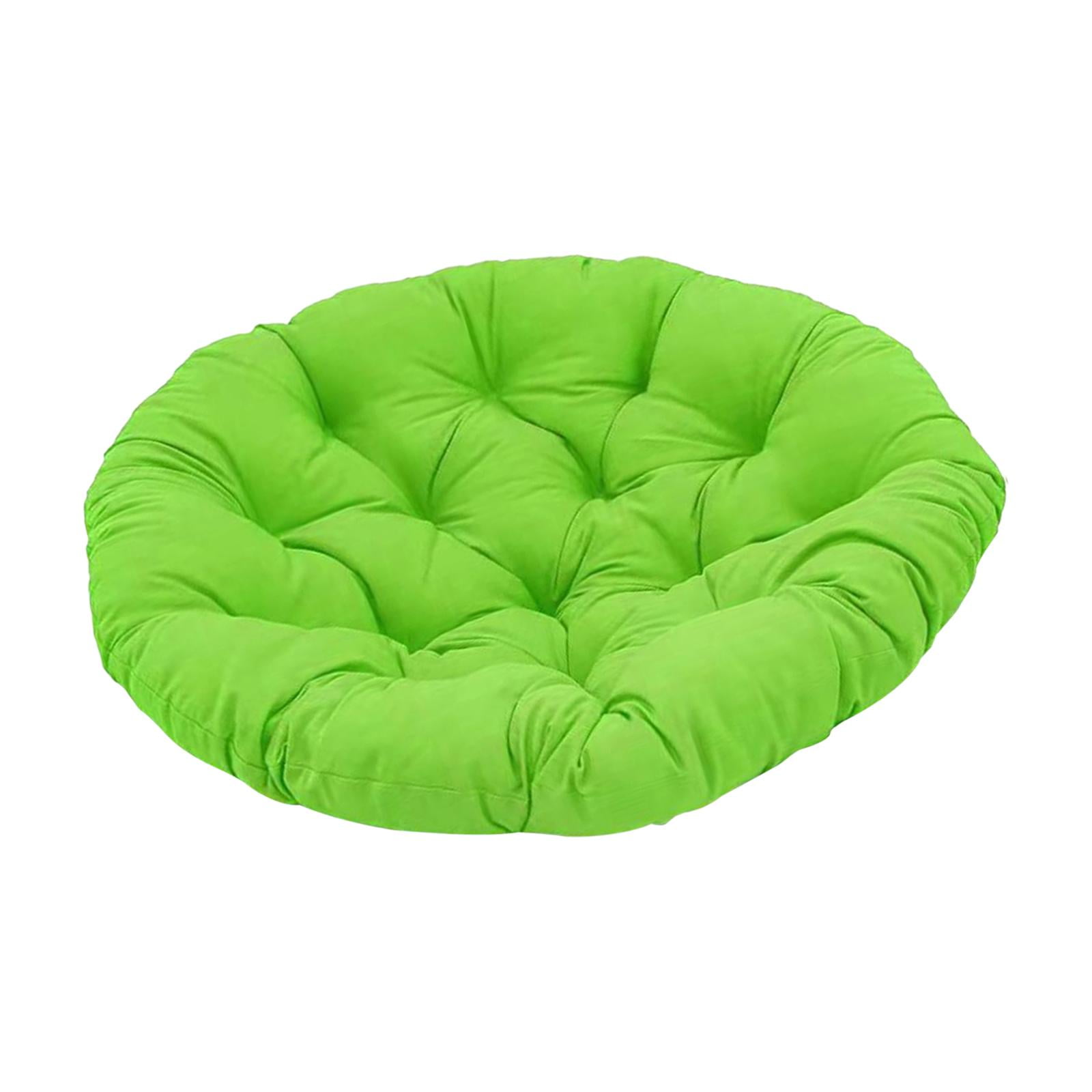 Magideal - Cojín Para Sillas Columpios, Cojín Para Asiento De Exterior, Cojín Para Silla Colgante, Cojín De Ratán Para Silla Columpio, Silla De Mimbre De Oficina Verde