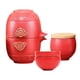 thumbnail image 2 of Juego De Té Portátil Chino, Tetera De Cerámica, Tazas De Té Para Viaje, Paquete De Maceta De Cerámica C, 2 of 5