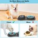 thumbnail image 4 of Cuencos para perros Slow Feeder Anipaw de acero inoxidable para perros y gatos, 4 of 7