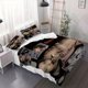 thumbnail image 1 of Three-Piece MATZ Poster Printed Duvet Cover Set Bedding with Duvet Cover + Pillowcases, 1 of 5