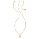 thumbnail image 2 of Collar Kendra Scott con letra M 41 cm de latón bañado en oro, 2 of 3