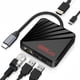 thumbnail image 1 of Dock de TV para juegos compatible con Switch2 Estación de acoplamiento de TV portátil para viajes con Ethernet Gigabit Salida HDMI 2.0 4K@60Hz Puerto USB de 65W para Steam Deck y teléfono móvil, 1 of 7
