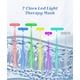 thumbnail image 3 of Mascarilla de terapia de luz LED inalámbrica EVFOFO de silicona de 7 colores, 3 of 8