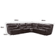 thumbnail image 3 of Seccional Reclinable Eléctrico Gran Charlotte Brown, 3 of 3
