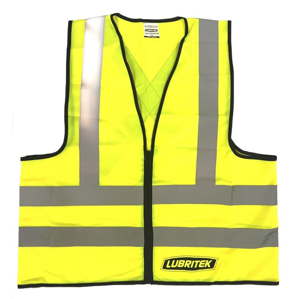 Chaleco Reflectante De Seguridad Reflectante Lrv-001 Lubritek