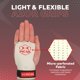 thumbnail image 2 of Agarres de entrenamiento PICSIL Azor XL 3 agujeros blanco, 2 of 8