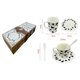 thumbnail image 2 of Set de Tazas y Platos 6 Piezas con Diseño Moderno, 2 of 3