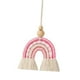 thumbnail image 5 of Colgante bohemio Adorno colgante para coche Espejo retrovisor interior Decoración Arte Boho Macrame Encanto para apartamento, dormitorio, guardería, Rosado, 5 of 5