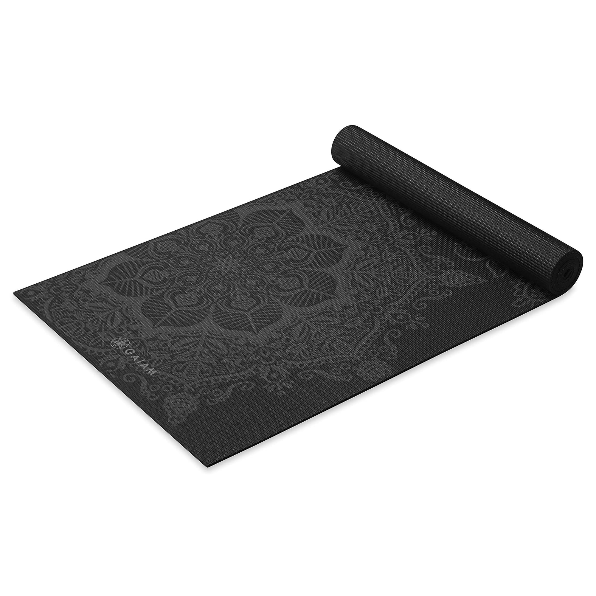 Esterilla De Yoga Gaiam Premium Print, Extragruesa, Antideslizante, 6 Mm