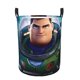 thumbnail image 1 of Buzz Lightyear Cesta de lavandería de gran capacidad redonda con asa, bolsa para ropa sucia plegable, almacenamiento para dormitorio, baño y lavadero 44x35 cm, 1 of 6