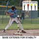 thumbnail image 5 of Tee de béisbol AOLIGEIJS con altura ajustable de 56 a 89 cm y soporte trípode, 5 of 7