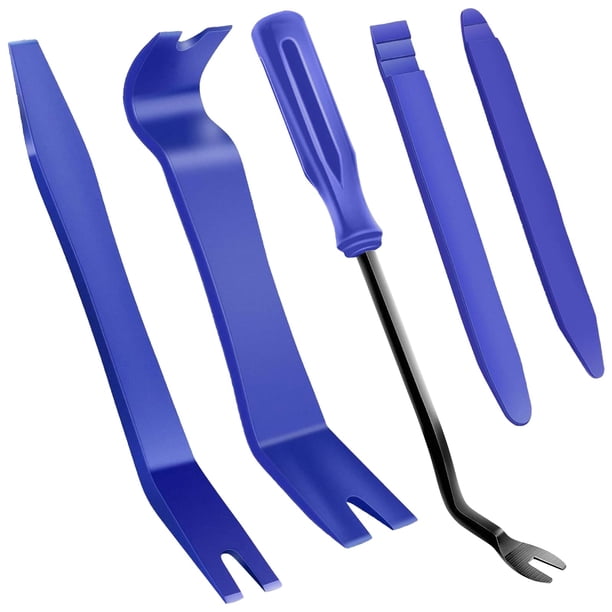 Kit De Herramientas Para Desmontaje De Molduras 5 Piezas Herramientas De Palanca De Plástico
